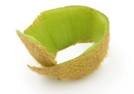 Skins of kiwiの写真素材