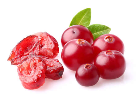 Fresh and dried cranberry