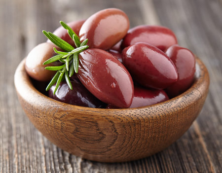 Calamata oliveの写真素材