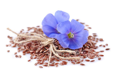 Flax ropeの写真素材
