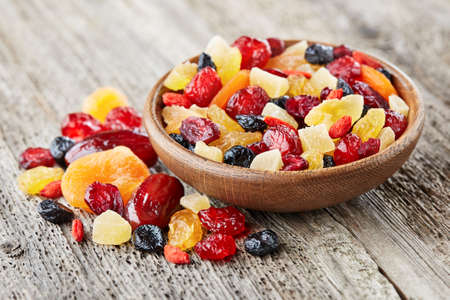 Dried fruits and berries Dried fruits and berries