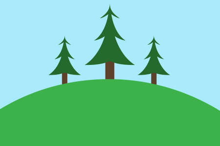 illustration of a christmas treeの写真素材