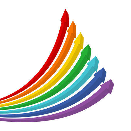 Arrow Iridescent Colorful
