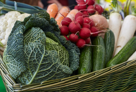 Fresh vegetables