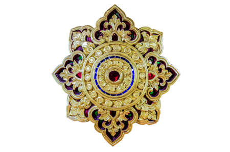 Thai ornament is very unique line arts の写真素材