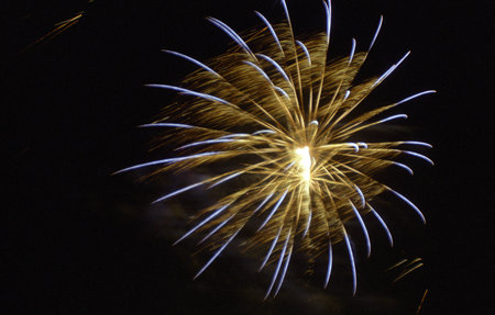 fireworks explosion ball