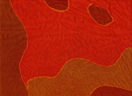 detail of bended fabric
