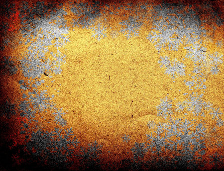 snowflakes grunge border