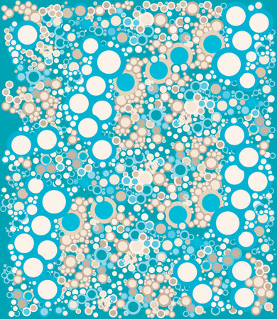 abstract background design with circles