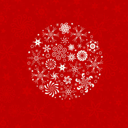 Seamless Winter Pattern With Snowflakesのイラスト素材