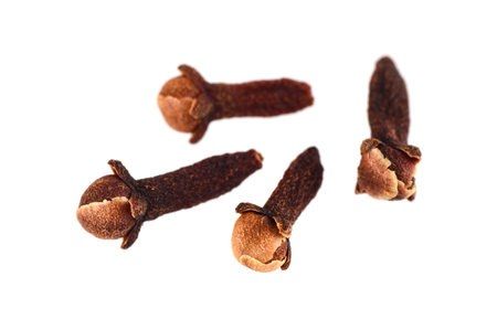 Cloves isolated on white background