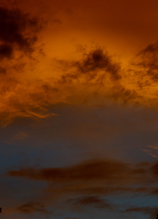 Beautiful sky with clouds