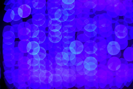 Abstract Light Bokeh Background. Defocused light dots abstract background.