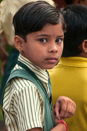YAVATMAL, MAHARASHTRA, INDIA, AUGUST - 15, 2011: Independence Day celebrated in Yavatmal on August...
