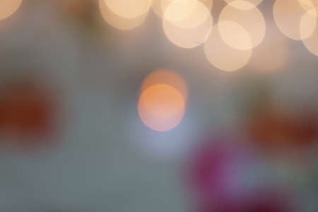 A background with lights bokeh with copy space.の写真素材