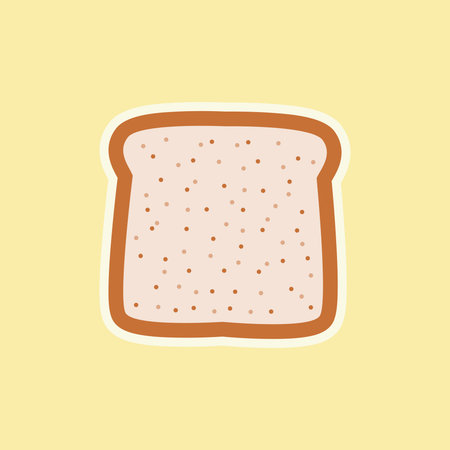 bread flat design vetor illustration