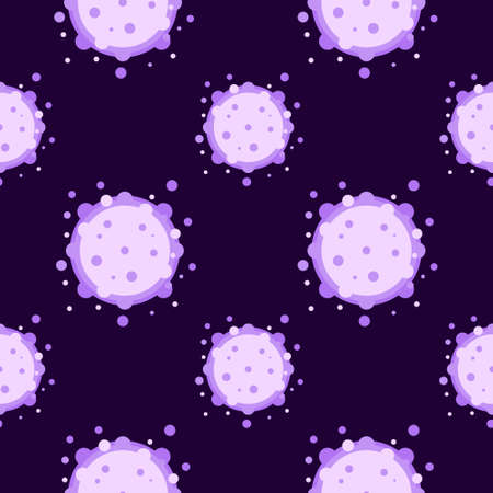 corona virus seamless pattern flat design vector illustration. Corona Virus in Wuhan, China, Global Spread, and Concept Stopping Corona Virus. Flu and lung disease spreading of world. Dangerousのイラスト素材