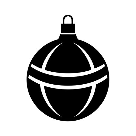 shiny-red-bauble-vectorのイラスト素材