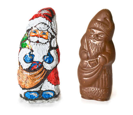 the relief wrapped x-mas chocolatesの写真素材