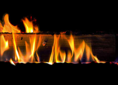 burning board, isolated の写真素材