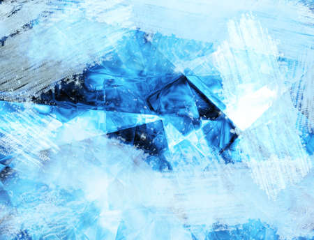 abstract frozen backgroundの写真素材
