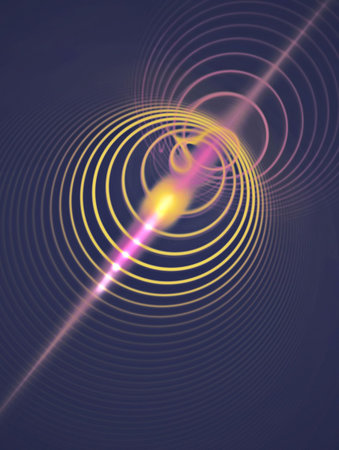 abstract supersonic fly