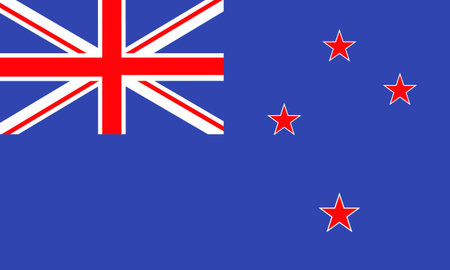 New- Zealand flagのイラスト素材