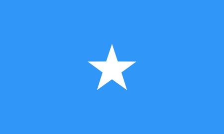 Somalia flagのイラスト素材