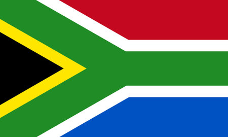 South-African Republic flagのイラスト素材