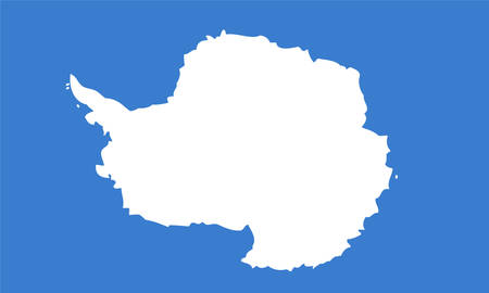 Flag-symbol of Antarcticaのイラスト素材