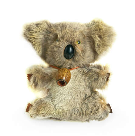 toy koala, isolatedの写真素材