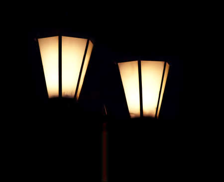old city lanterns の写真素材