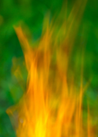 blurry fire 