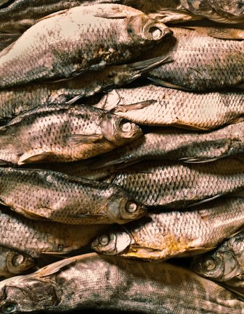 smoke-dried fish