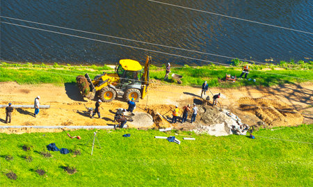 land improvementのeditorial素材