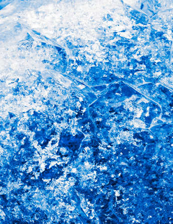 blue crystallizationの写真素材