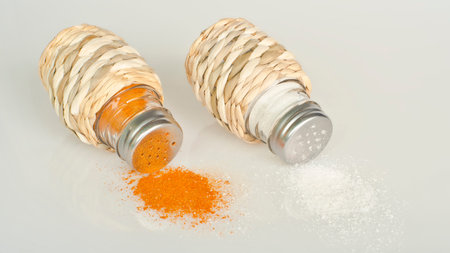 pepper and salt  の写真素材