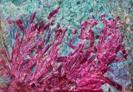 red Tourmaline  Rubellite の写真素材