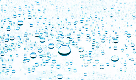 water drops or bubbles
