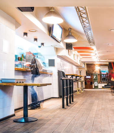 diner interiorの写真素材