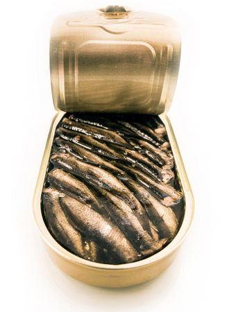 Sprats cannedの写真素材