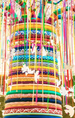 fabric tree in Indian styleの写真素材