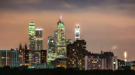 the Moscow Cityの写真素材