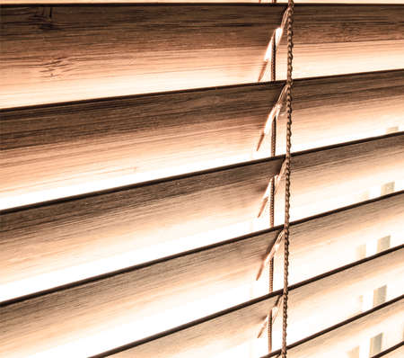 Wooden jalousiesの写真素材