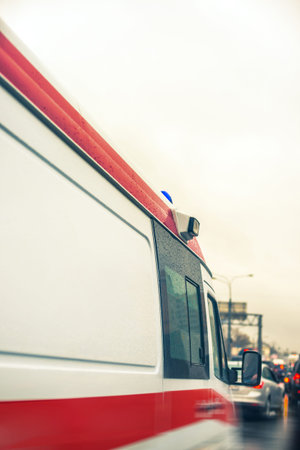 ambulance van
