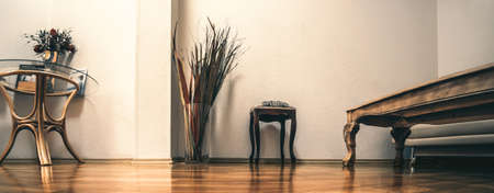 vintage interiorの写真素材