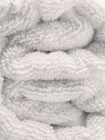 plush towelsの写真素材