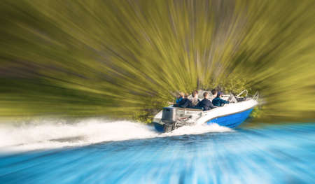 motorboatの写真素材