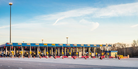 Russia, 2015: new tollgate in the M4 road