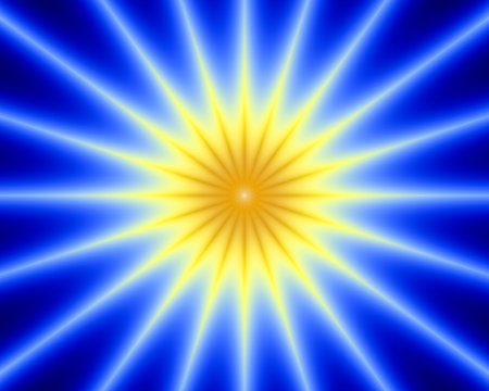 abstract sun